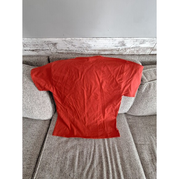 I LIVE AT THE CORNER OF KISS MY ASS AVENUE  very funny and hot tee-shirt  XL RED - Picture 2 of 4